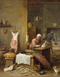 Dans la cuisine, 1669